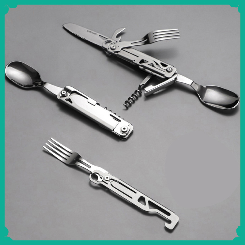 Camping Cooking And Dining Set - Ensemble de fourchettes et cuillères de