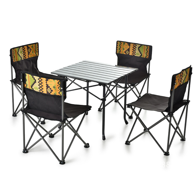 Camping Cooking Dining Set - # Table et chaises pliantes portables
