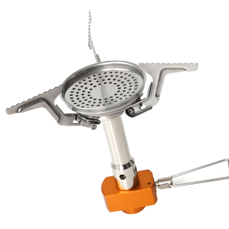 Camping No Cooking Meals - Tête poêle pliante pour cuisson des
