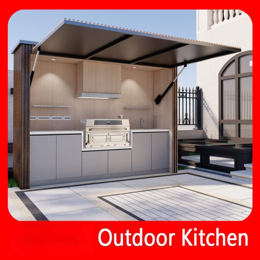 Camping Cooking And Dining Set - Îlot de cuisine mobile d'extérieur pliable
