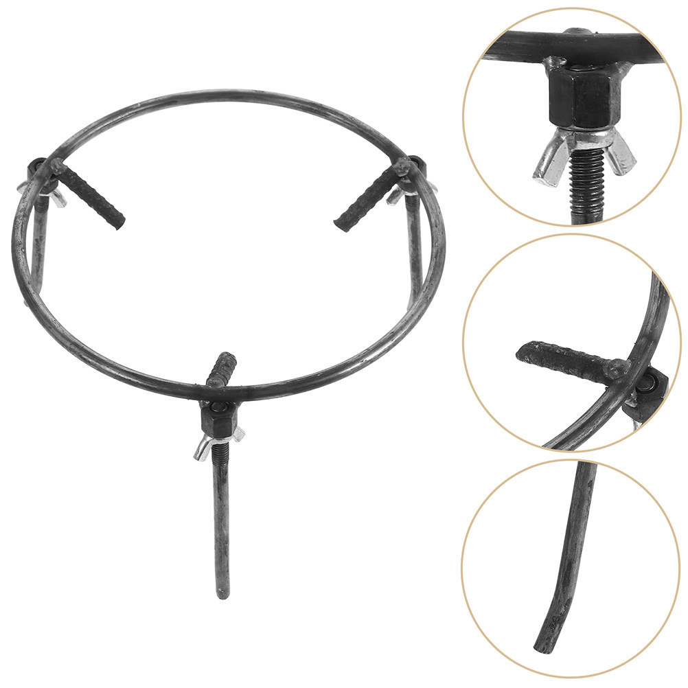 Camping Cooking Open Fire - Trépied triangulaire détachable pour cuisson en
