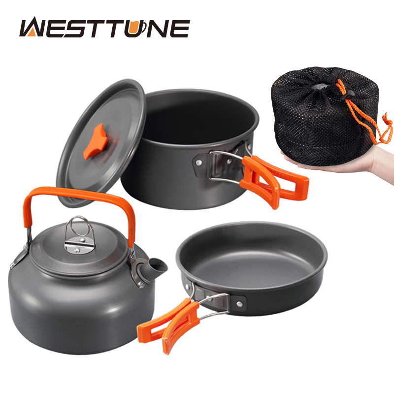 Camping Cooking Ware - WESTTUNE – Kit d'ustensiles de cuisine