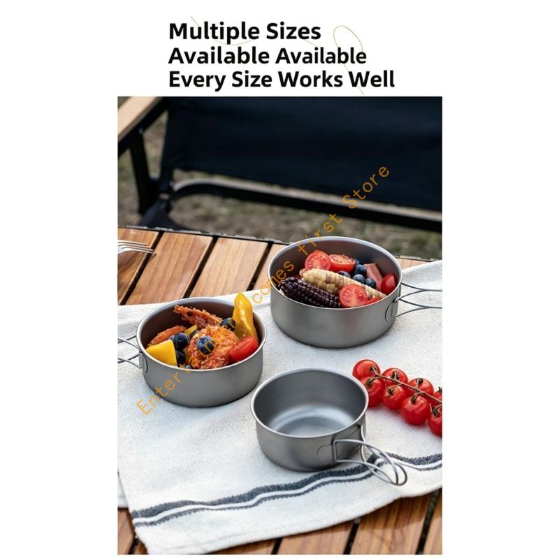 Camping No Cooking Meals - Bol randonnée avec corps en métal