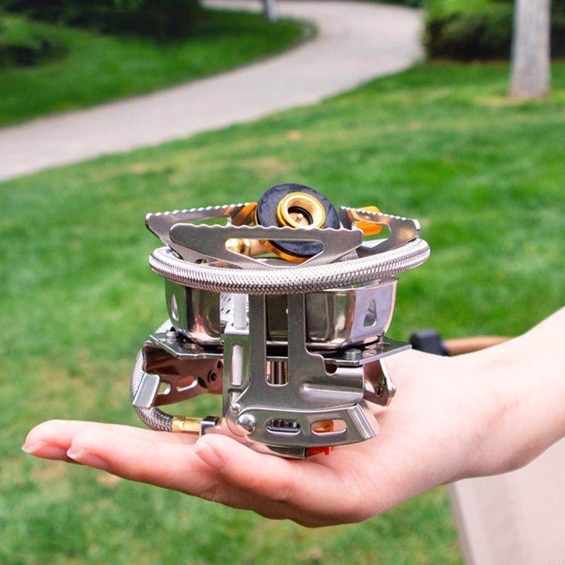 Camping No Cooking Meals - Poêle d'extérieur Portable, brûleur en acier
