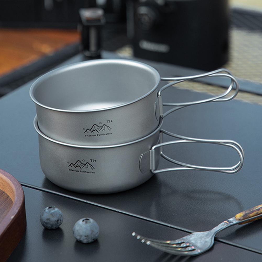 Camping No Cooking Meals - Pot de camping ultraléger, pot à