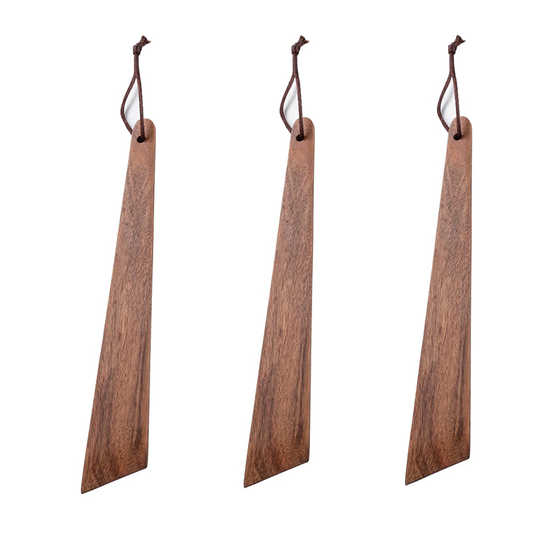 Camping Cooking And Dining Set - Spatule en bois Portable tourneur bois