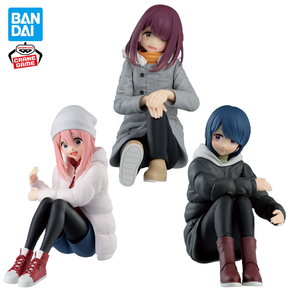 Campfire Cooking Anime - BANPRESTO-Figurine originale Yuru Camp Season3, Nadeshiko,