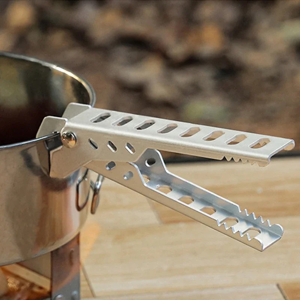 Campfire Cooking Anime - Clip en alliage d'aluminium Anti-chaud, support