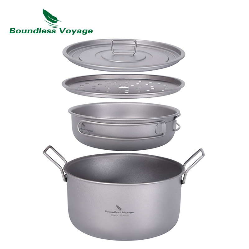 Camping Cooking Ware - Marmite de Camping de Voyage sans