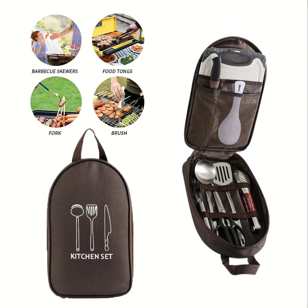 Sac de rangement portable pour - Camping Cooking Utensil Organizer avis et prix