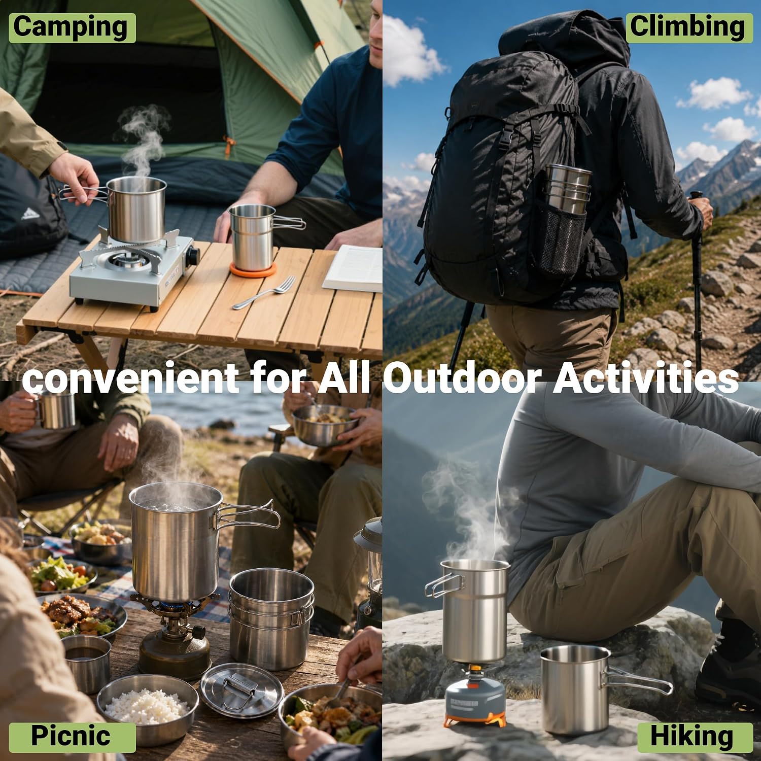 Tasses et mugs de camping plia - Camping Cooking Ware avis et prix