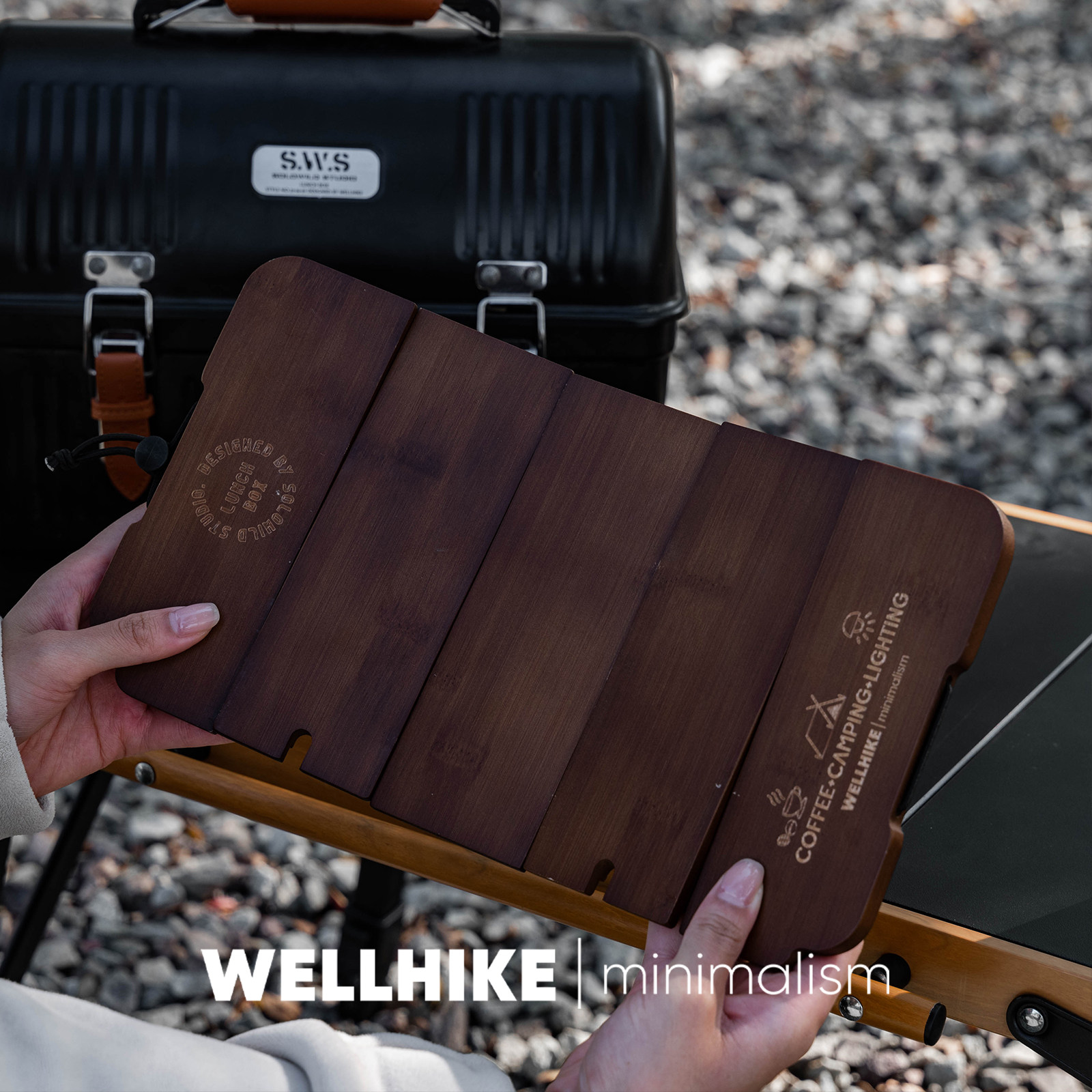 Boîte à lunch WELLHIKE, cinq c - Camp Cutting Board avis et prix