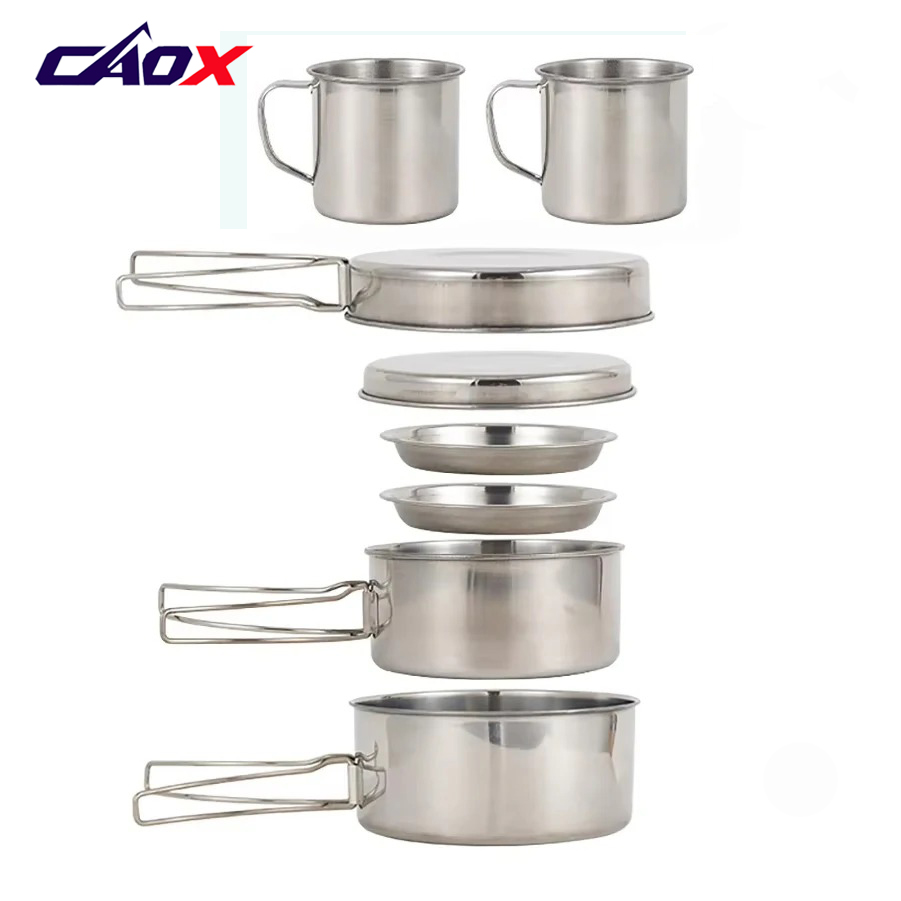 CAOX Ensemble de 8 ustensiles  - Camping Cooking Hot Plate avis et prix
