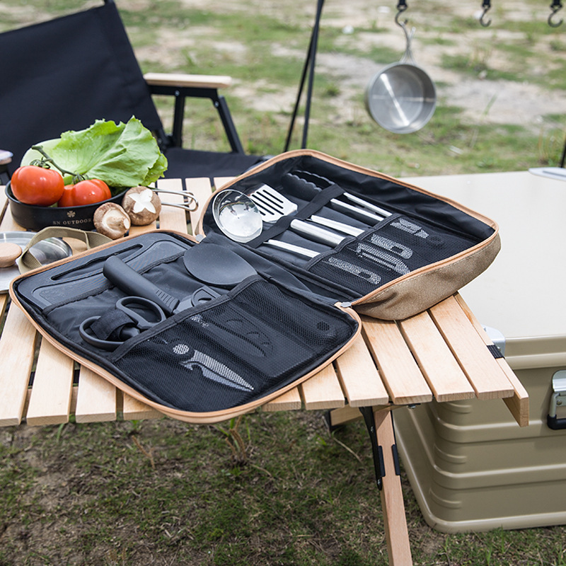 Ensemble de 8 ustensiles de cu - Camping Cooking Ware avis et prix
