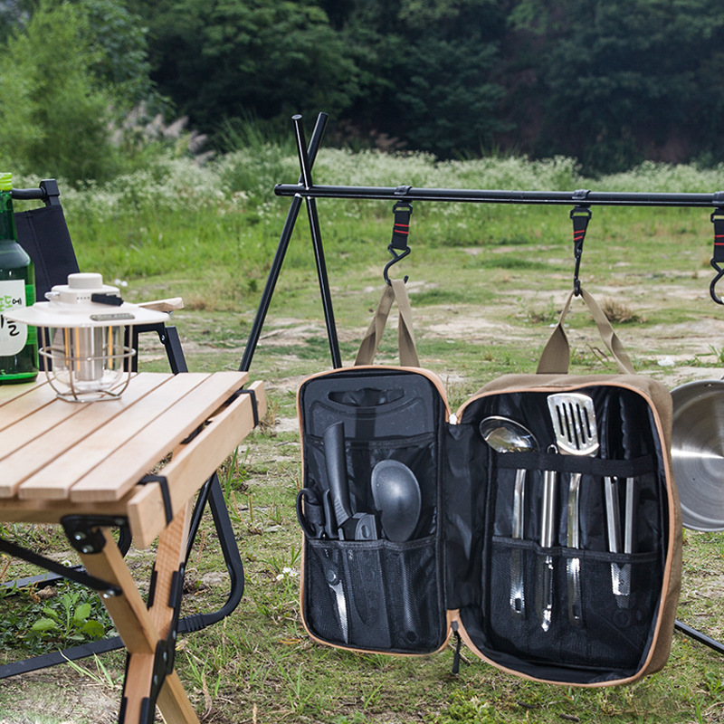 Ensemble de 8 ustensiles de cu - Camping Cooking Ware avis et prix