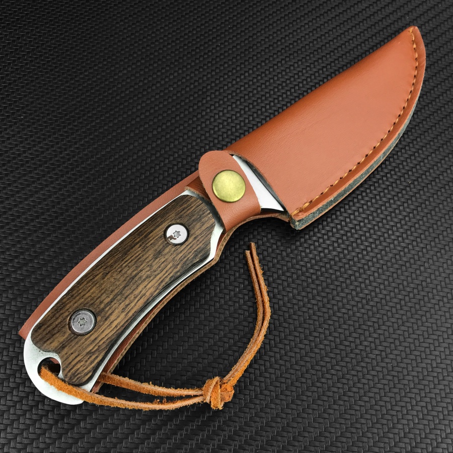 Couteau droit artisanal léger  - Camping Cooking Knife With Sheath avis et prix
