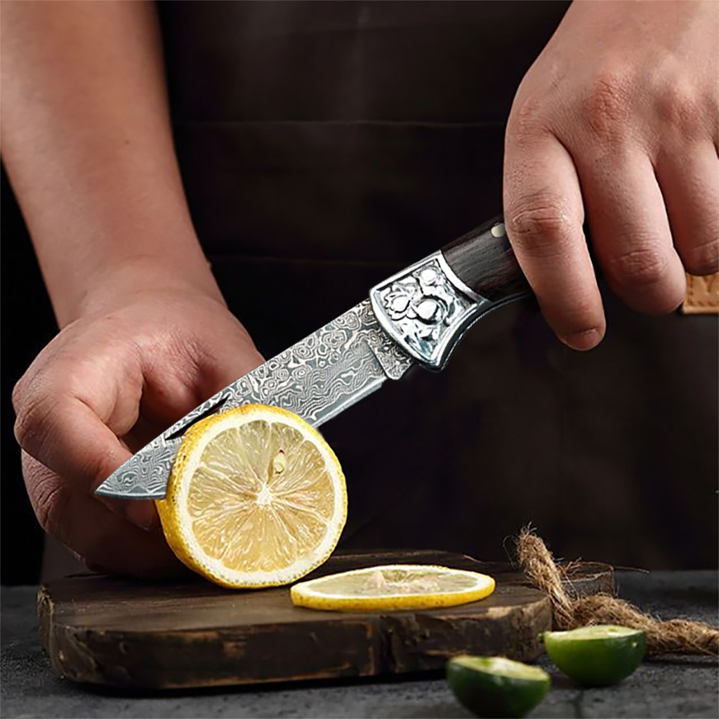 Couteau pliant WXCOO Damas, co - Camping Cooking Knives avis et prix