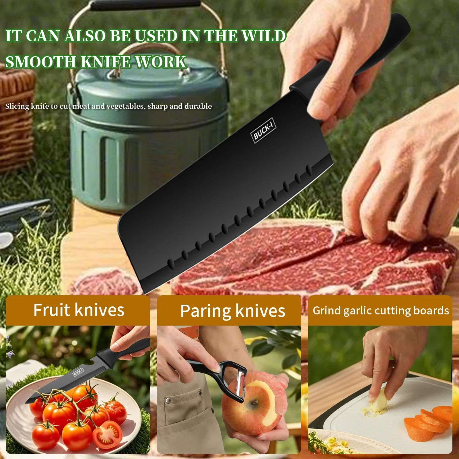 Ustensiles d'extérieur portabl - Camping Cooking And Dining Set avis et prix