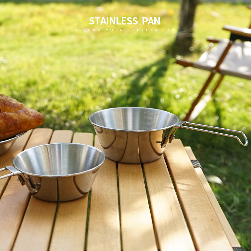 Bol pliant d'extérieur en acie - Camping No Cooking Meals avis et prix