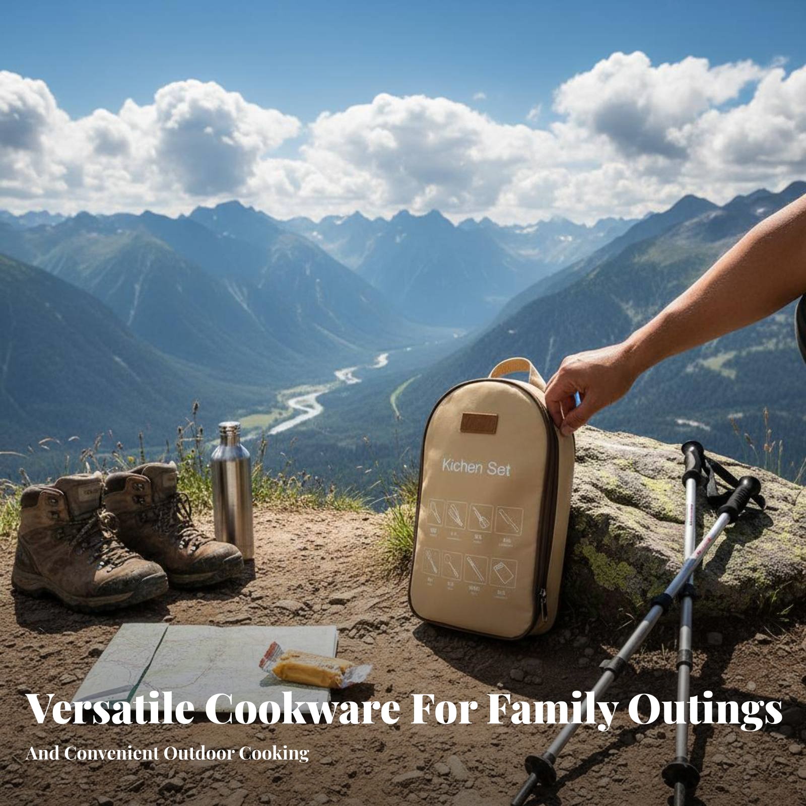 Ensemble d'ustensiles de cuisi - Camping Cooking And Dining Set avis et prix