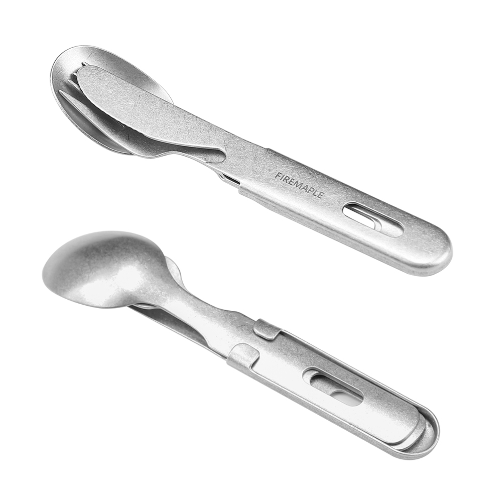 Couverts portables en acier in - Camping Cooking And Dining Set avis et prix