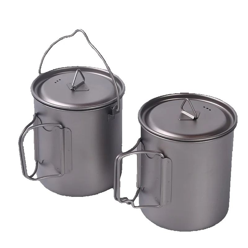 Marmite de camping en titane a - Camping Cooking Ware avis et prix