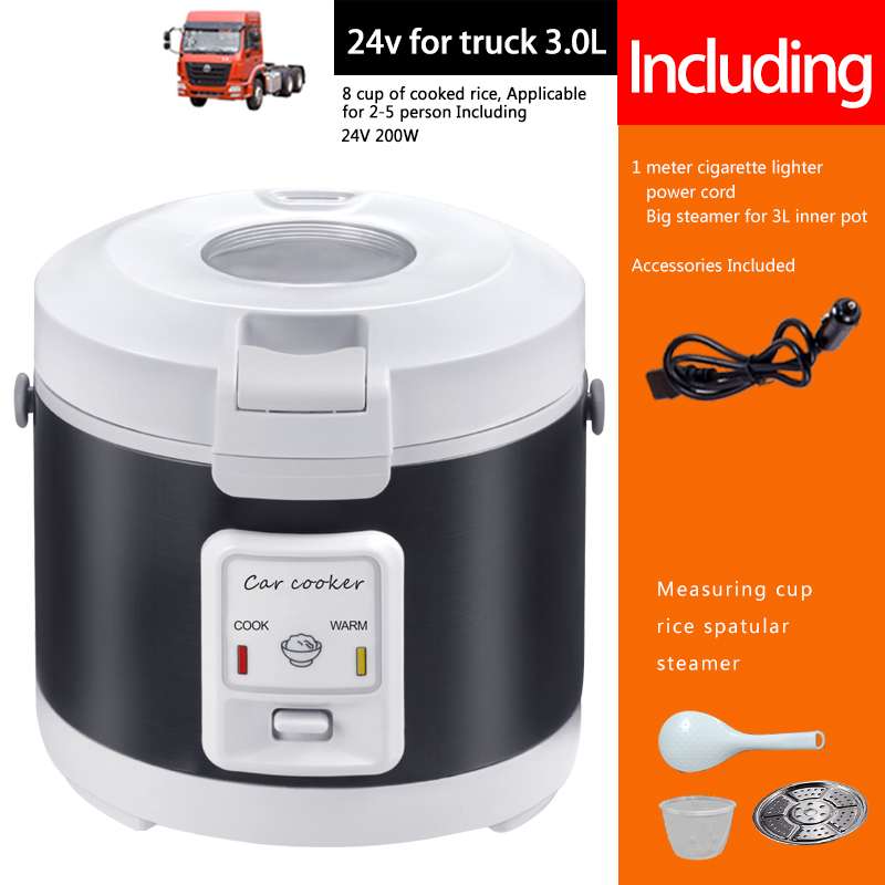 Cuiseur à riz 24V, chauffe-pla - Camping No Cooking Meals avis et prix