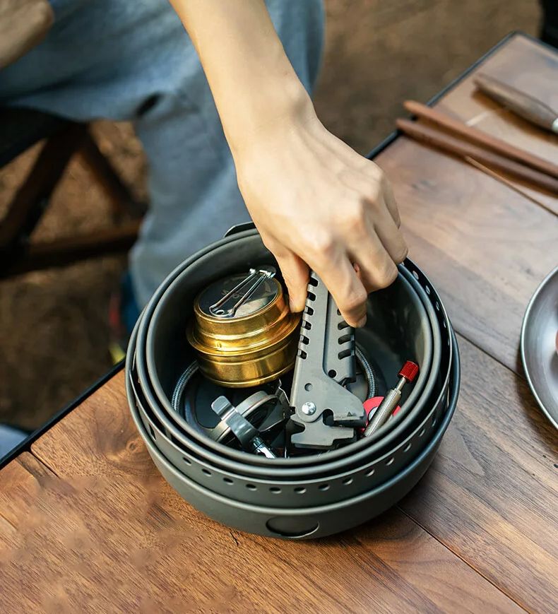 Cuisinière à gaz de Camping cu - Campfire Cooking Anime avis et prix