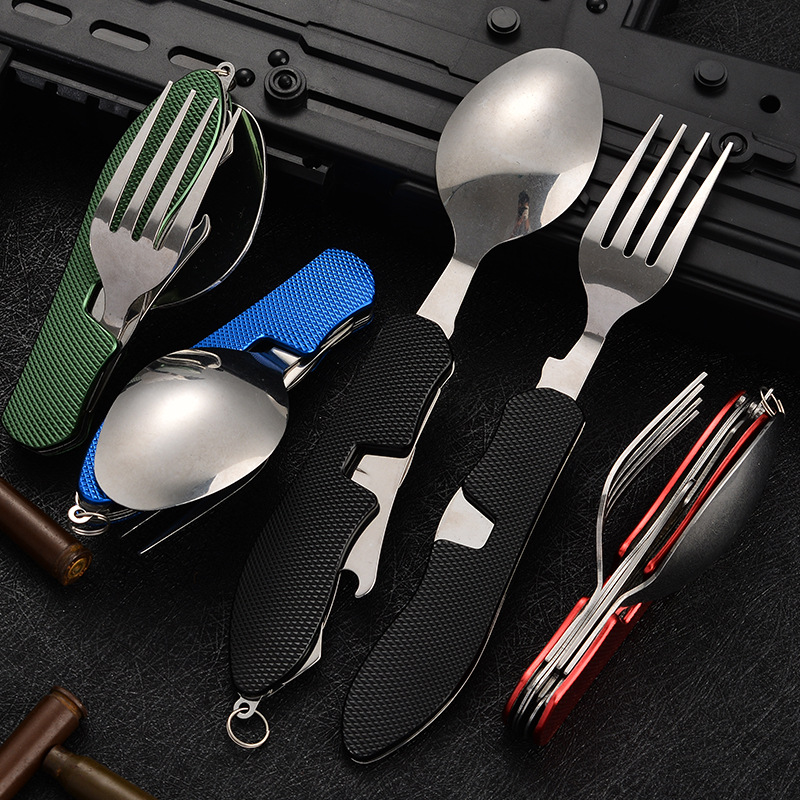 Ensemble d'ustensiles de Campi - Camping Cooking Set Stainless Steel avis et prix