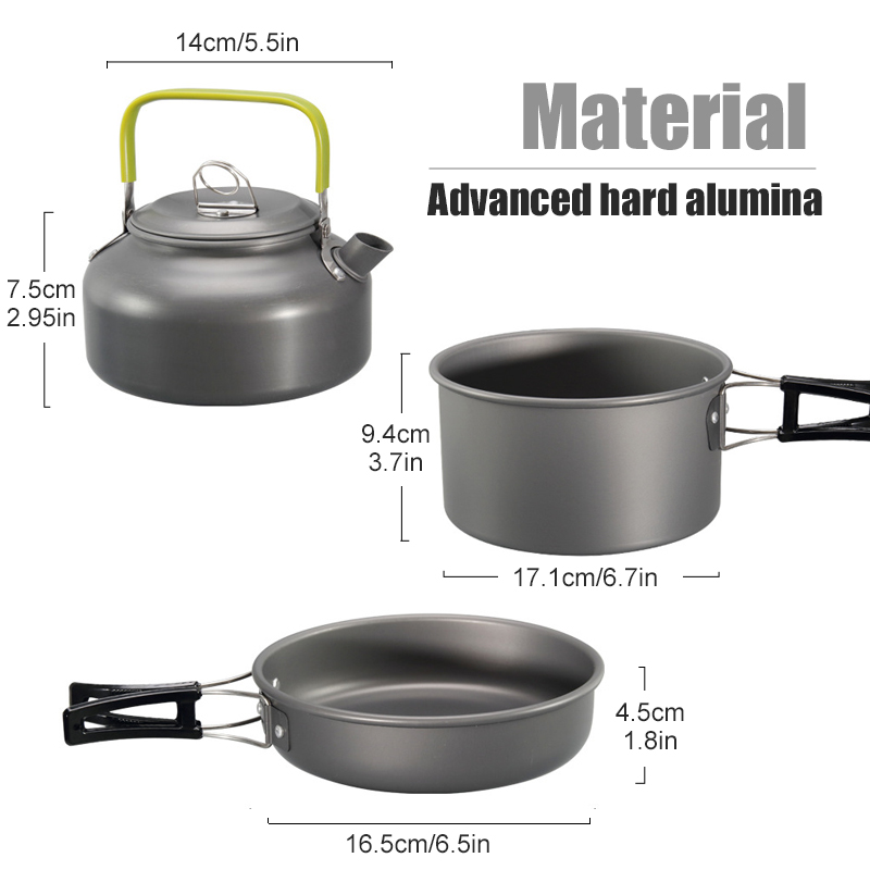WESTTUNE – Kit d'ustensiles de - Camping Cooking Ware avis et prix
