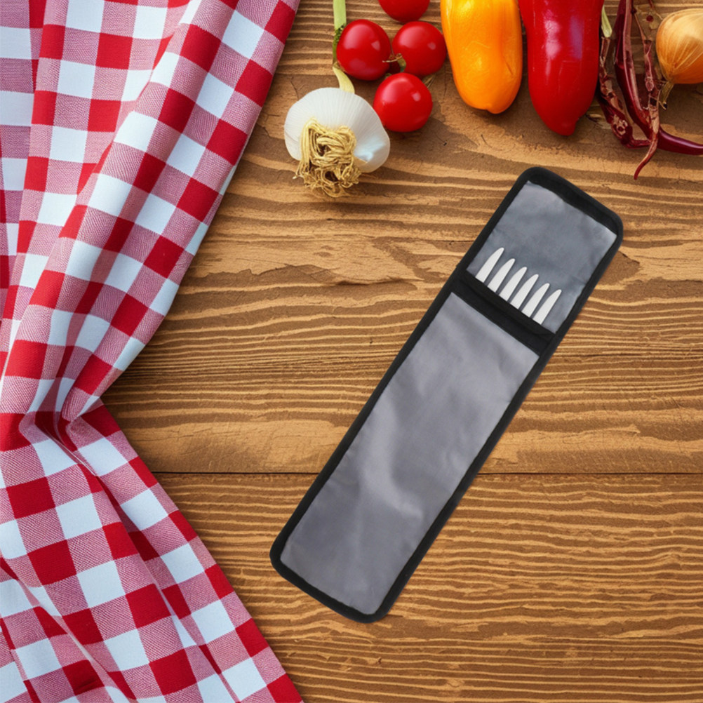 Sac de rangement épaissi en ti - Camping Cooking Utensil Organizer avis et prix