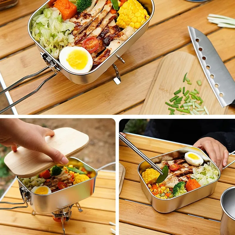 Boîte à lunch portable en acie - Camp Cutting Board avis et prix
