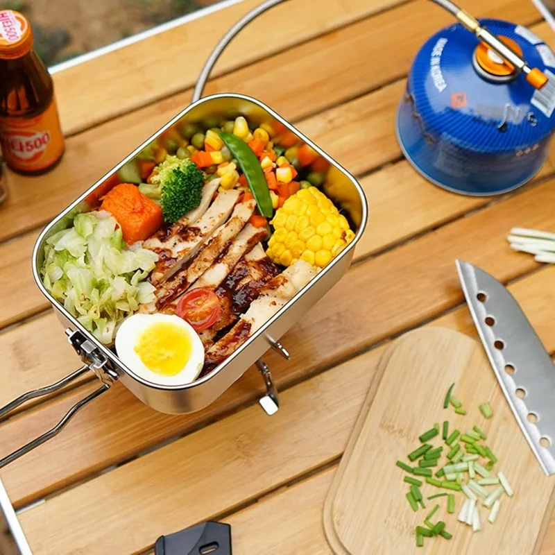 Boîte à lunch portable en acie - Camp Cutting Board avis et prix