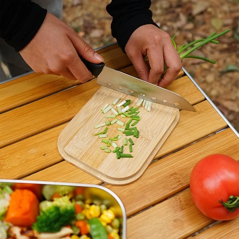 Boîte à lunch portable en acie - Camp Cutting Board avis et prix