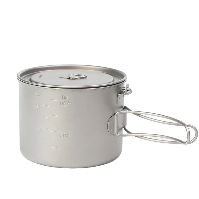 Marmite portable en titane pou - Camping Cooking Ware avis et prix