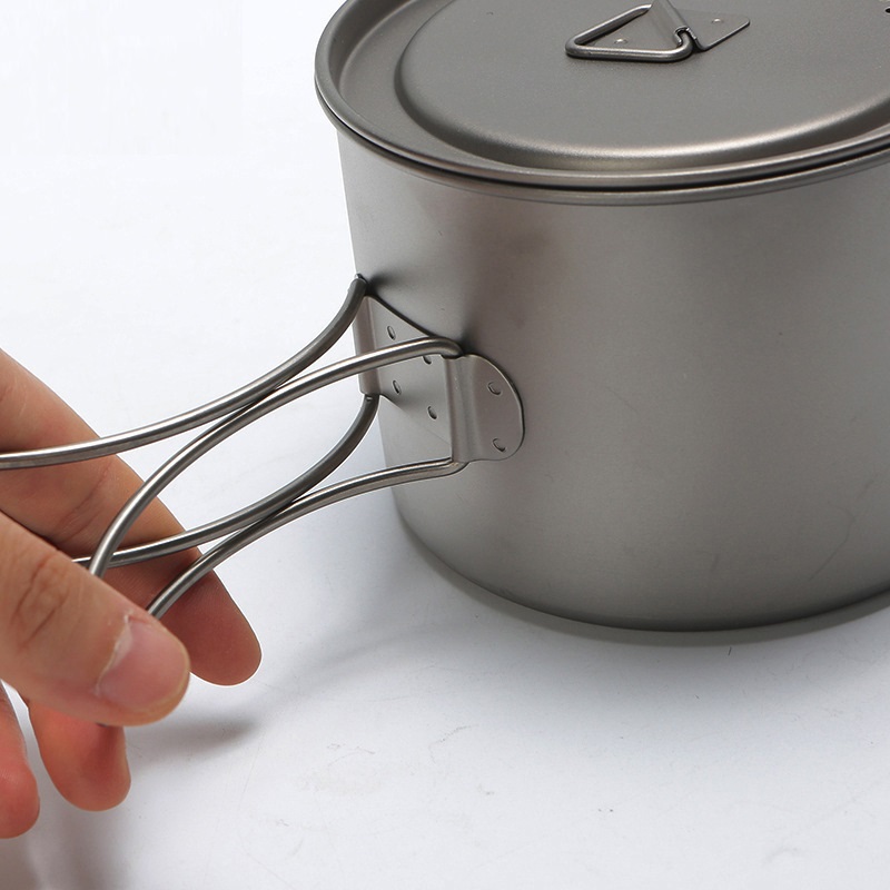 Marmite portable en titane pou - Camping Cooking Ware avis et prix