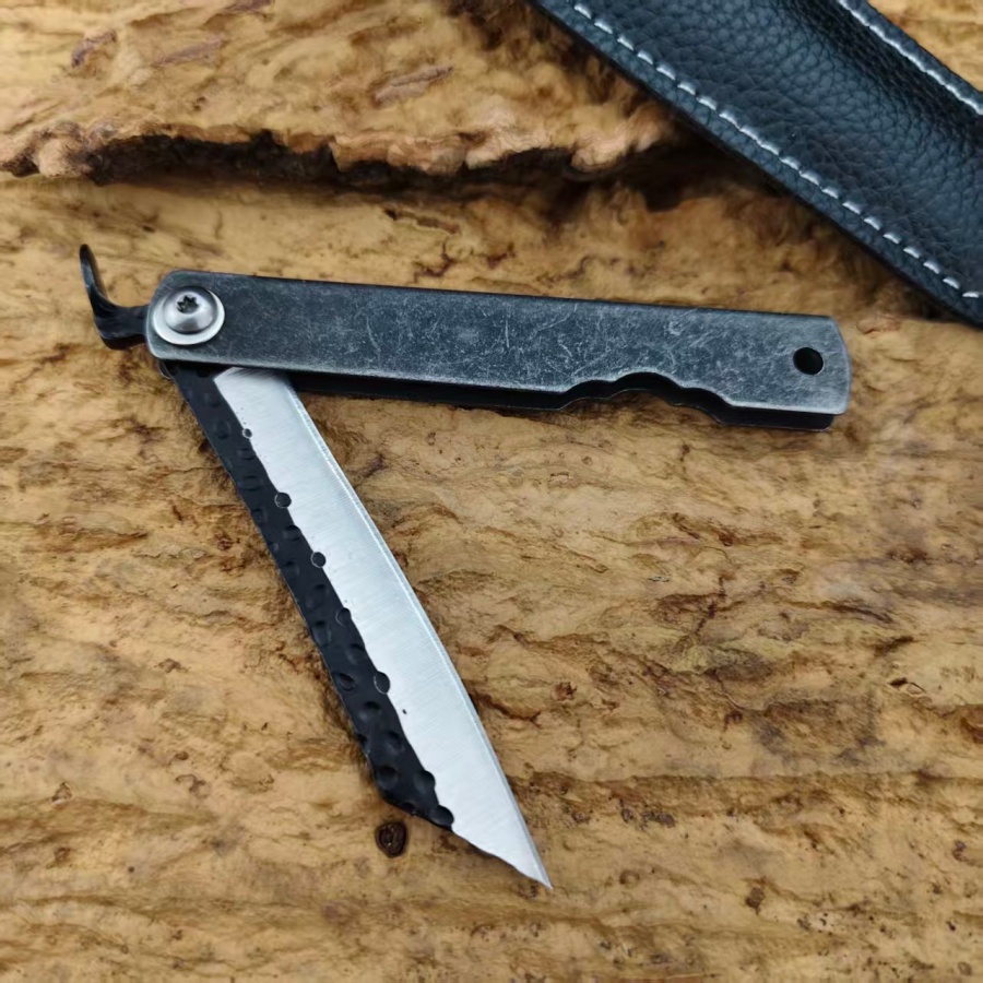 Couteau pliant Higonokami fait - Camping Cooking Knife With Sheath avis et prix
