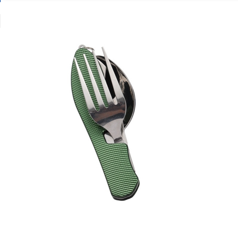 Ensemble de couverts pliables  - Camping Cooking Set Stainless Steel avis et prix