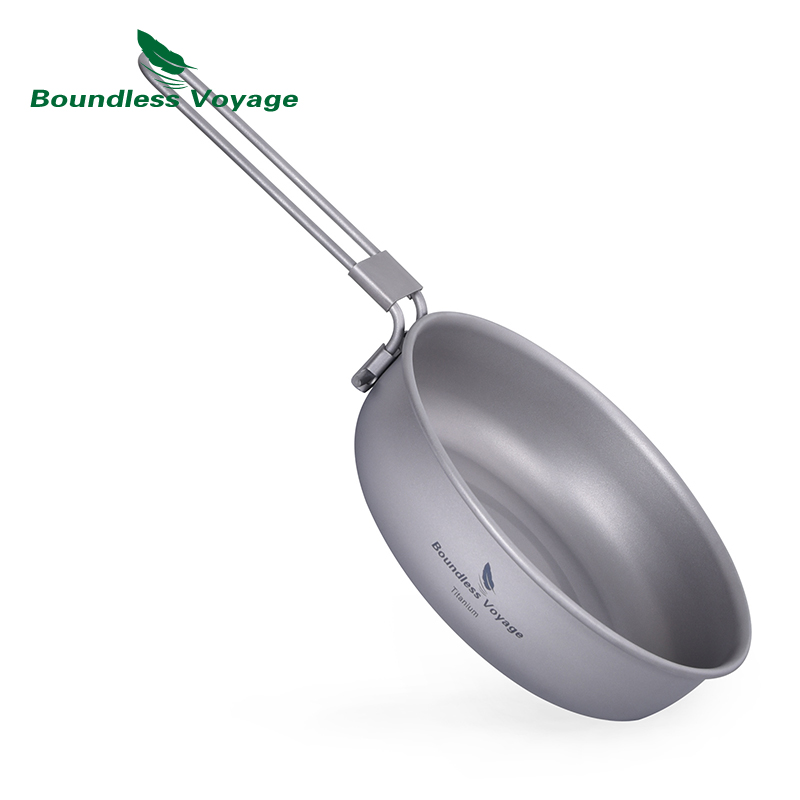 Poêle à frire en titane ultral - Camping Cooking Ware avis et prix