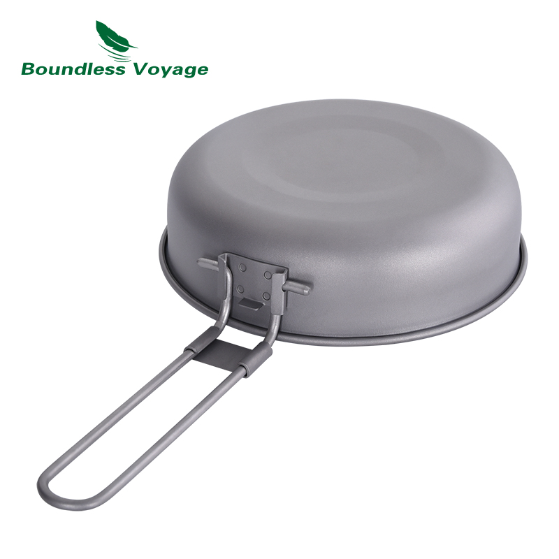 Poêle à frire en titane ultral - Camping Cooking Ware avis et prix