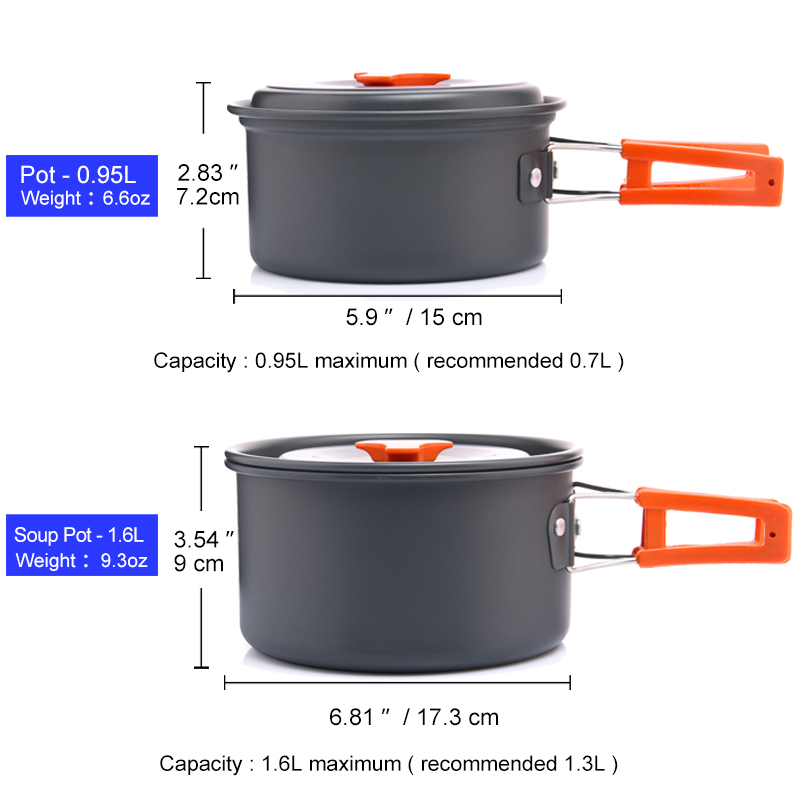 Widesea Camping ensemble d'ust - Camping Cooking And Dining Set avis et prix