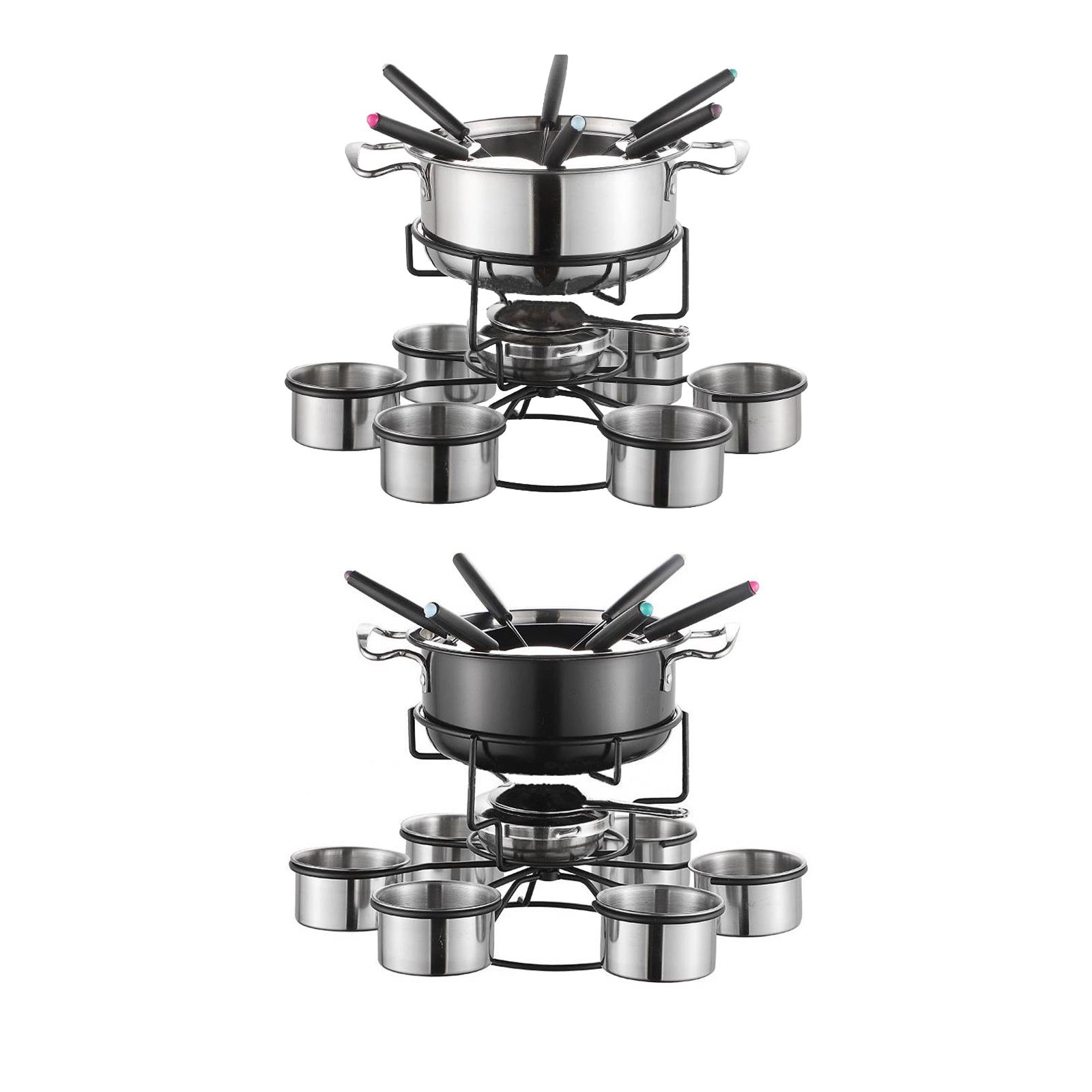 Ensemble de fondue multifoncti - Camping Cooking Set Stainless Steel avis et prix