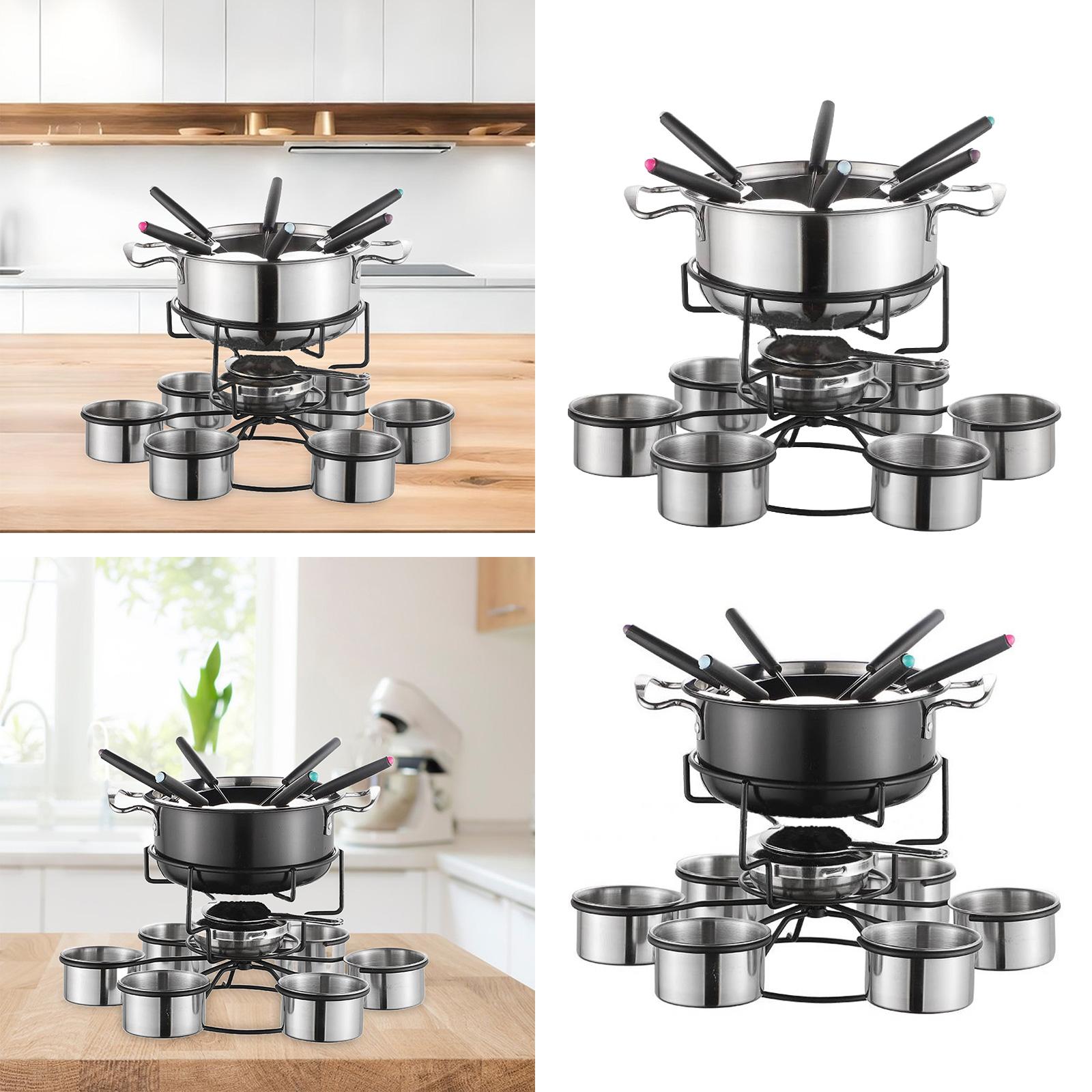 Ensemble de fondue multifoncti - Camping Cooking Set Stainless Steel avis et prix