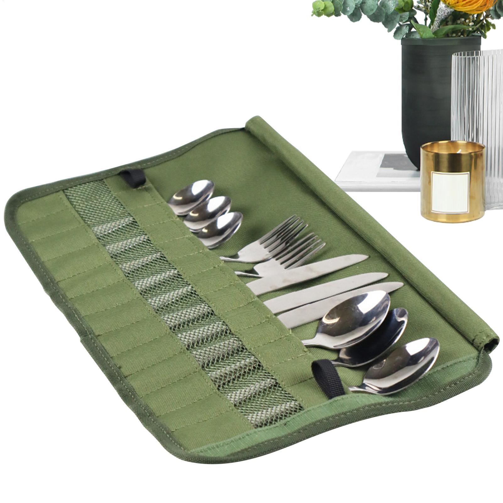 Sac de rangement pour vaissell - Camping Cooking Utensil Organizer avis et prix