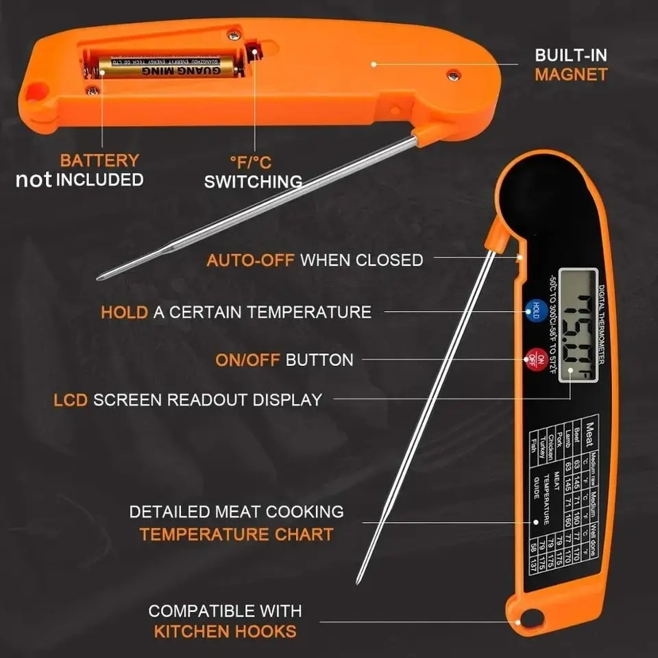 Thermomètre numérique étanche  - Camping Cooking Meat avis et prix
