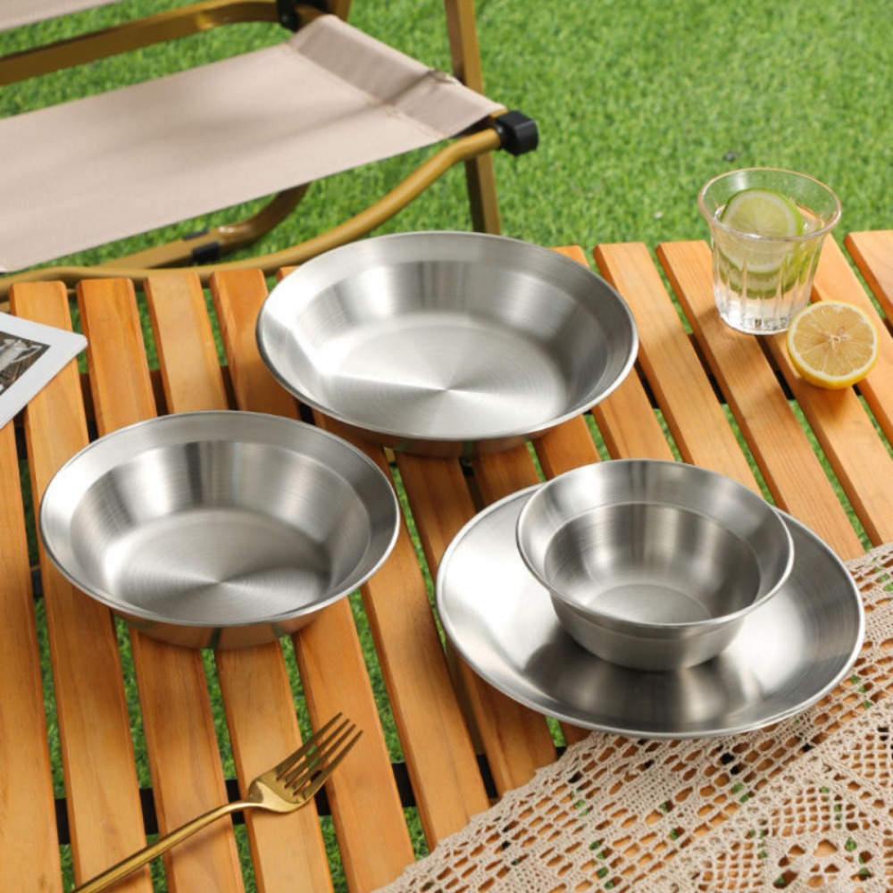 Ensemble de couverts en acier  - Camping Cooking Set Stainless Steel avis et prix