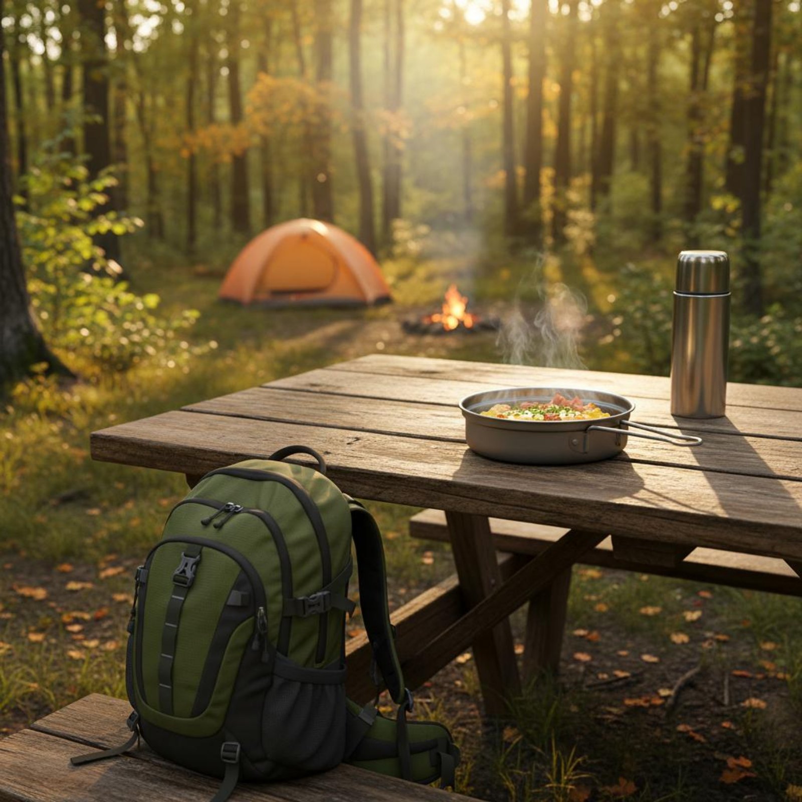 Ensemble de cuisine de camping - Camping Cooking And Dining Set avis et prix